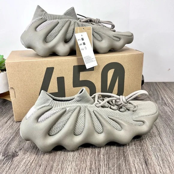 *Yeezy | 450 Cloud Sneaker Stone Flax Size 10 - Picture 6 of 15